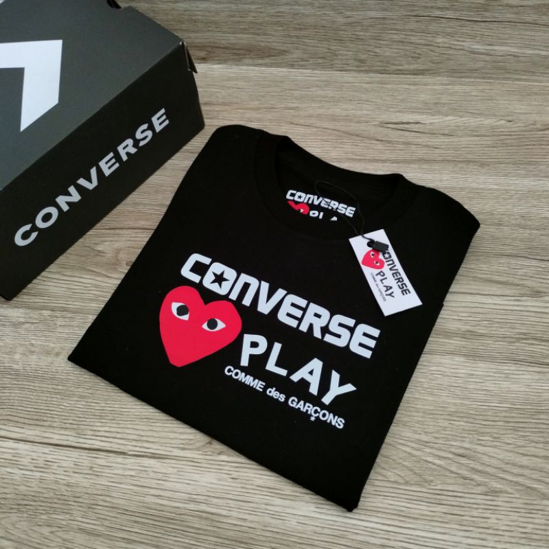 TSHIRT ANAK LAKI LAKI PEREMPUAN CONVERSE PLAY CDG PREMIUM HIGH QUALITY KAOS ANAK ANAK BAJU KIDS MURAH