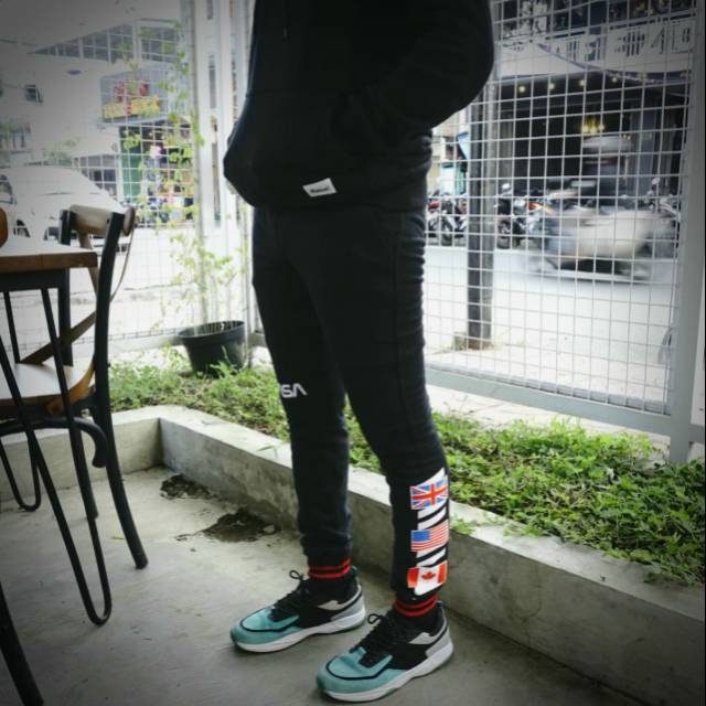  CELANA  JOGER JOGGER NASA  JOGER PANTS Shopee Indonesia
