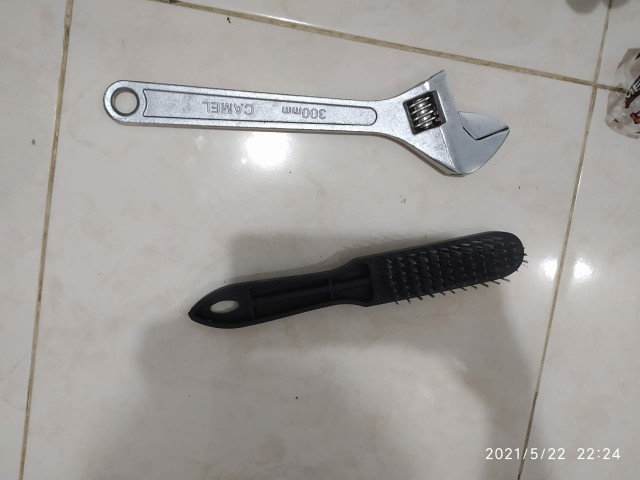 1 Pc | Kunci Inggris Gagang Chrome Camel / Cisal 10 / 12 Inch / Serba Guna / Adjustable Wrench