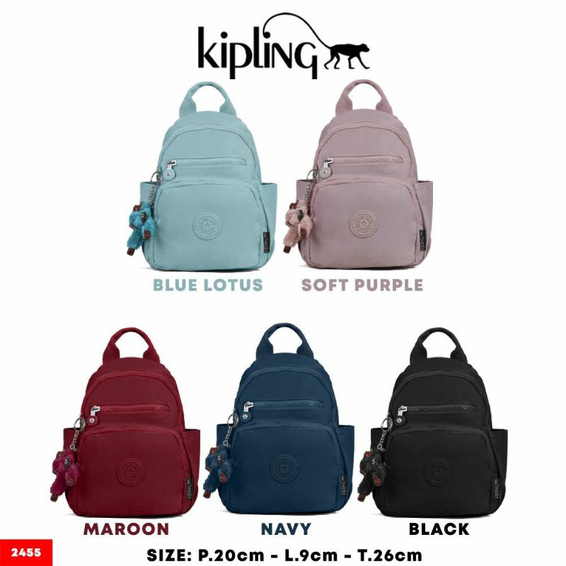 Tas ransel wanita K1pling 2455 small backpack cyutebags