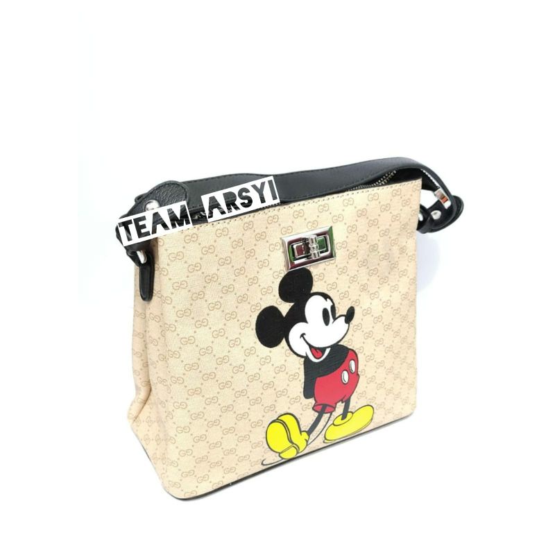 Tas Import Gucci Mickey/Tas Wanita Fashion/tas tangan wanita/ tas selempang fashion