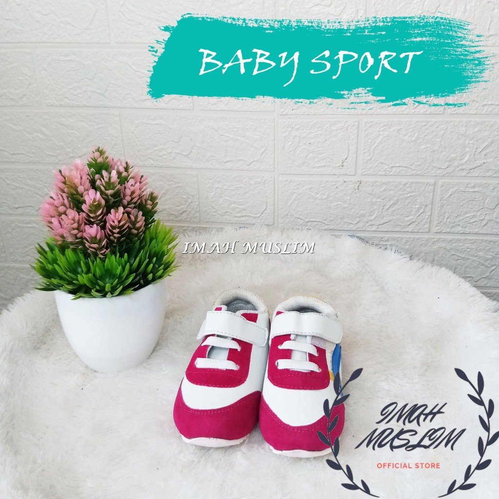 BABY SHOES/SEPATU BAYI SPORT MODEL PEREKAT UNTUK USIA 6-12 BULAN PRIA DAN WANITA MURAH BISA COD