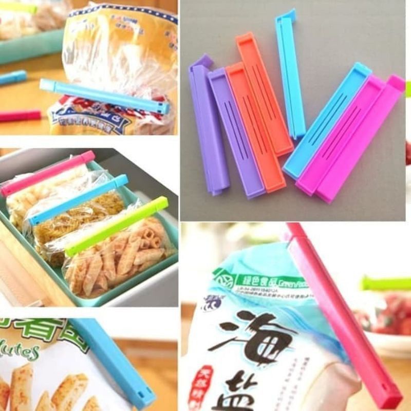 Jepitan Makanan Jepit Snack Plastik Kemasan JEPITAN PLASTIK KLIP / JEPIT KEMASAN / JEPIT BUNGKUSAN