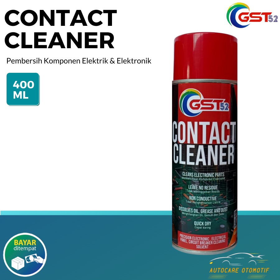 Gst52 Contact Cleaner Pembersih Komponen Elektrik Dan Elektronik Yang Aman Digunakan 400ML & 500ML-3
