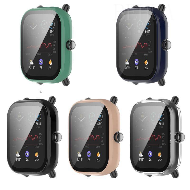 Case Tempered Glass Pelindung Layar Xiaomi Huami Amazfit GTS 2