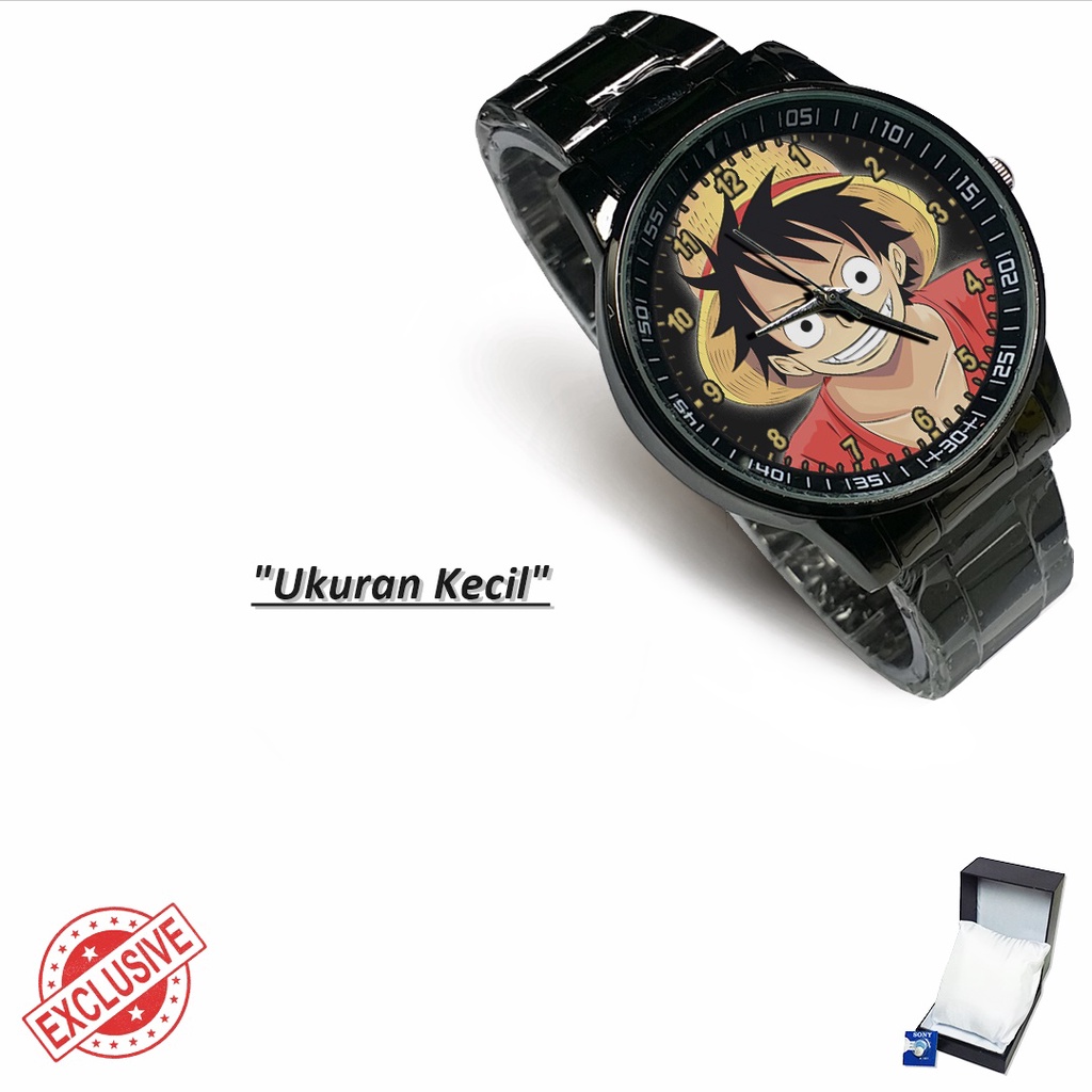 Jam Tangan Rantai Couple ONE PIECE MOTIF 2 (Special)