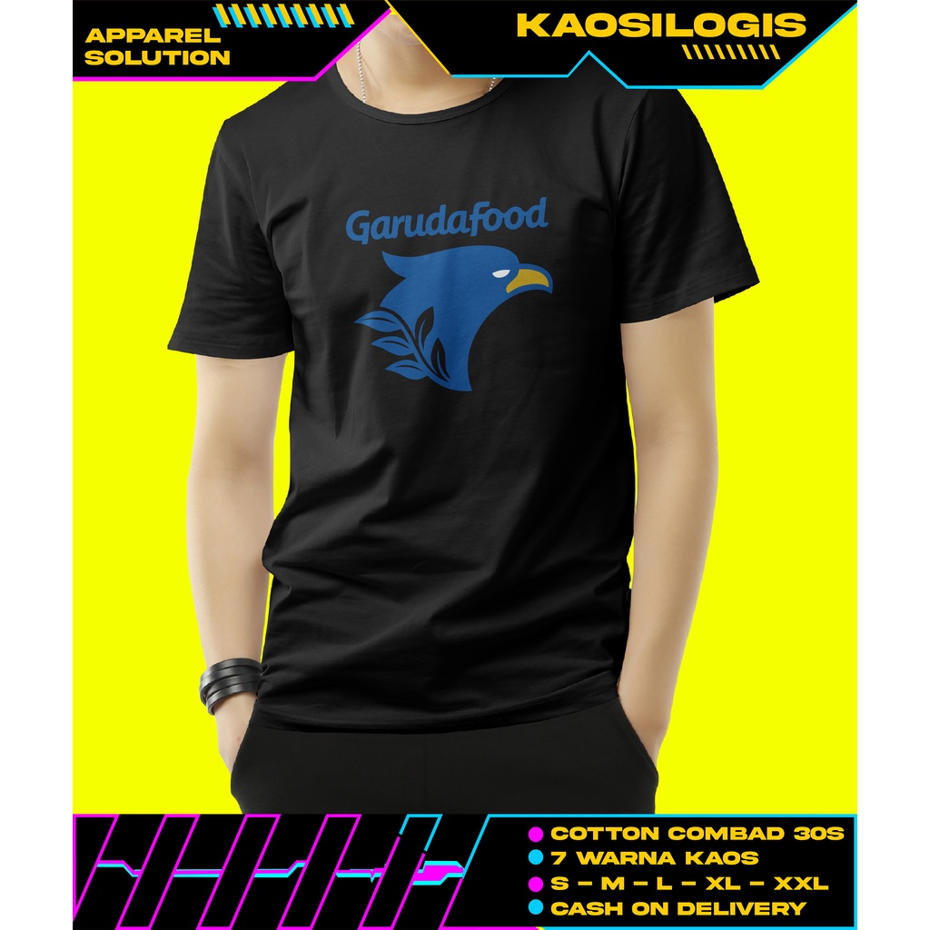 Kaos GarudaFood Indonesia - Kaosilogis