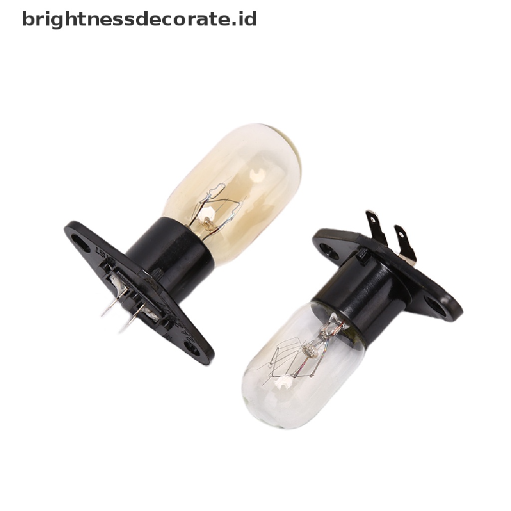 (Birth) Lampu Bohlam Microwave / Oven 230v 20w Pengganti Dengan Holder Lampu