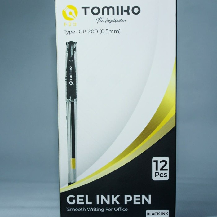 

Hot Sale Pulpen Pen Gell Tomiko ( Isi 12 Pcs ) Limited