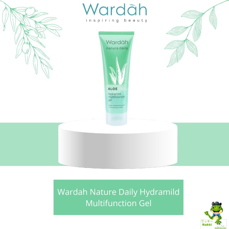 ❣️Rakkistore99❣️Wardah Nature Daily Aloe Hydramild Multifunction Gel 100ml (100% Original)