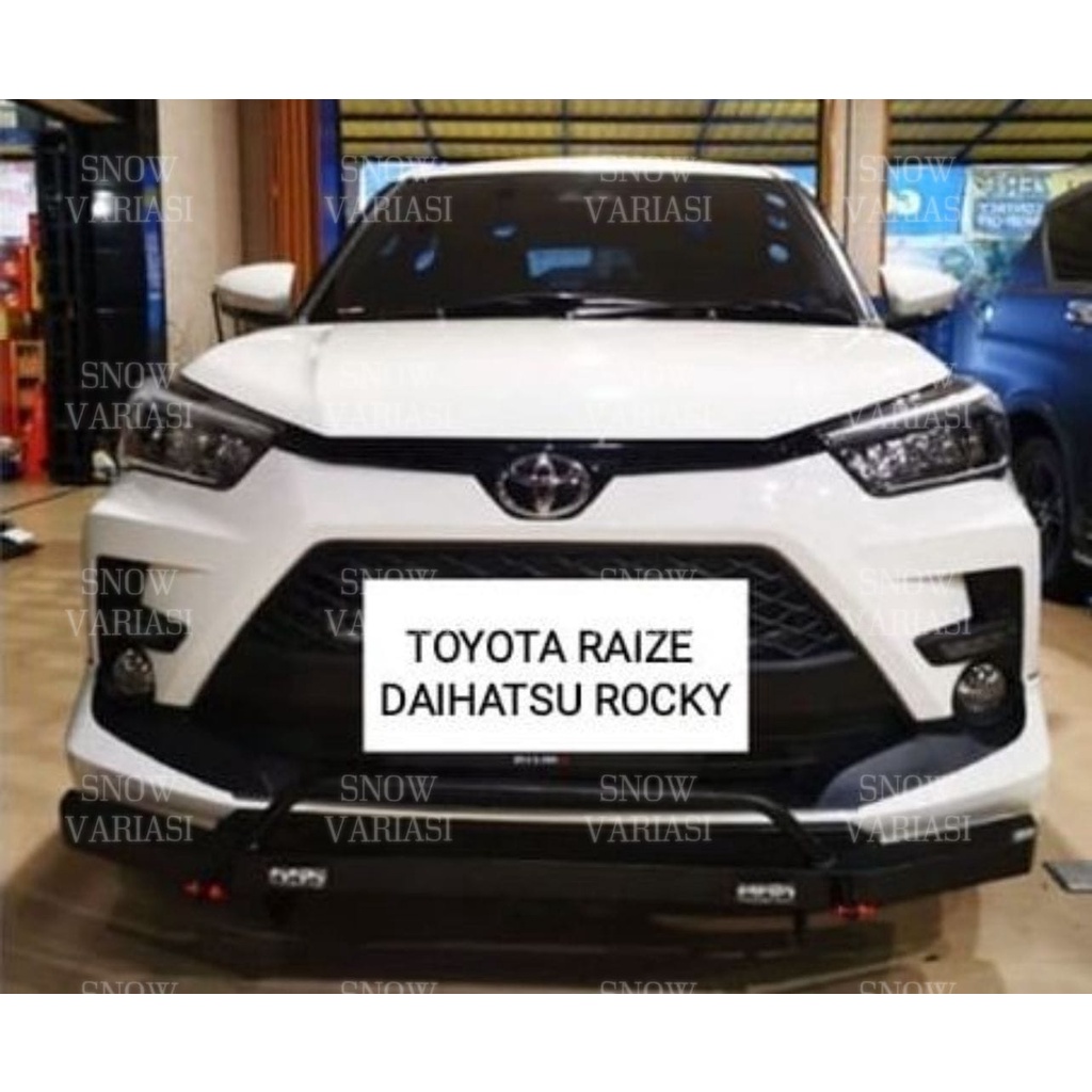 Tanduk Depan Bumper Raize Rocky 2021 2022 UP Full Besi