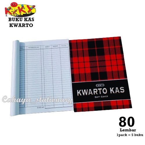 

Buku Kas Kwarto Soft Cover Kiky Buku Kas Kwarto 80 SC