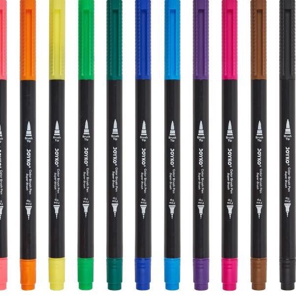 

Gratis Ongkir!! (qlb-491) Joyko Color Brush Pen Set CLP-13 Super Brush Double Tip Dua Mata Pena Kuas