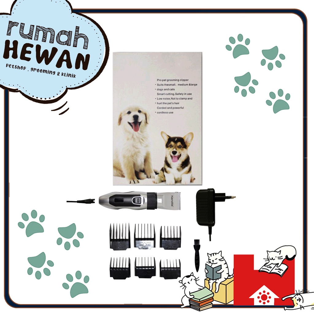 Alat Cukur Kucing &amp; Anjing - Pet Clipper Kandila