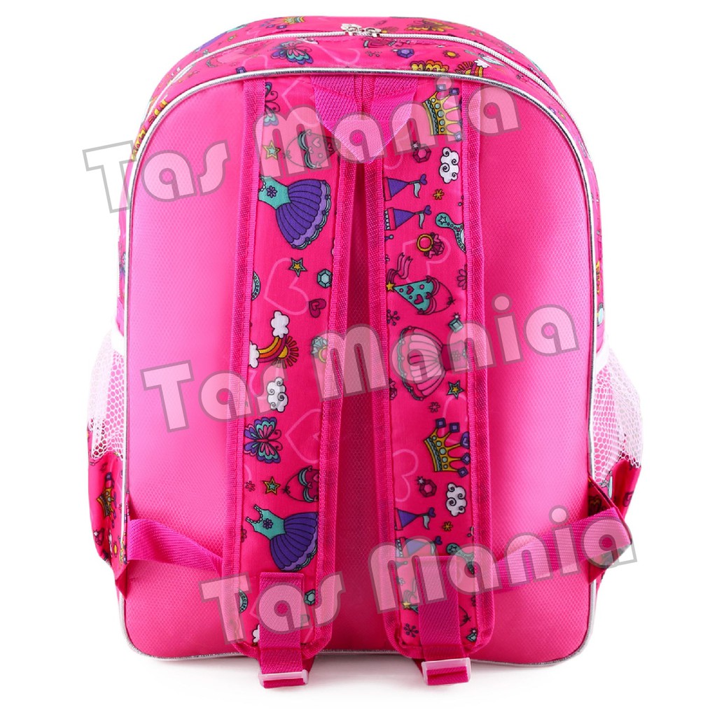 Tas Ransel Anak Perempuan Karakter - LOL SURPRISE - HOLIDAY -  PINK + FREE Botol Minum &amp; Lunchbox