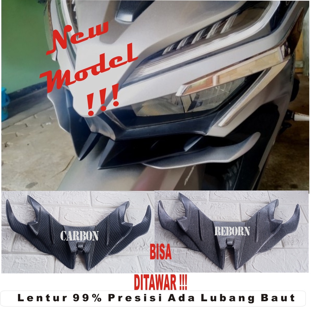 Winglet vario 125/150 new model custom warna galaxi one