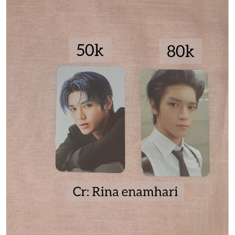 Photocard Taeyong NCT127 SG2021