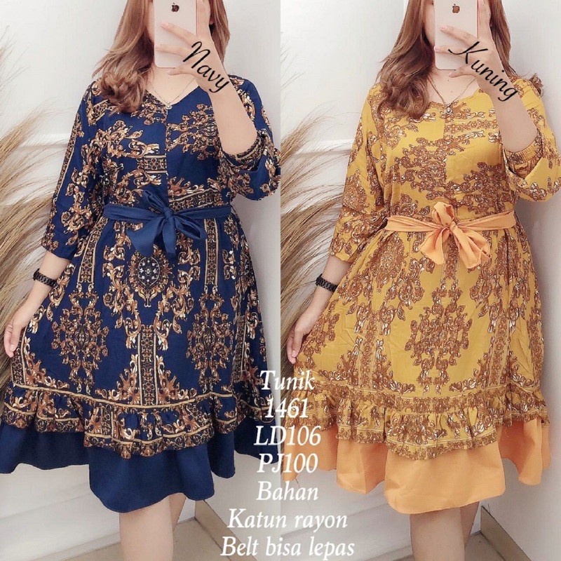 Tunik katun rayon import