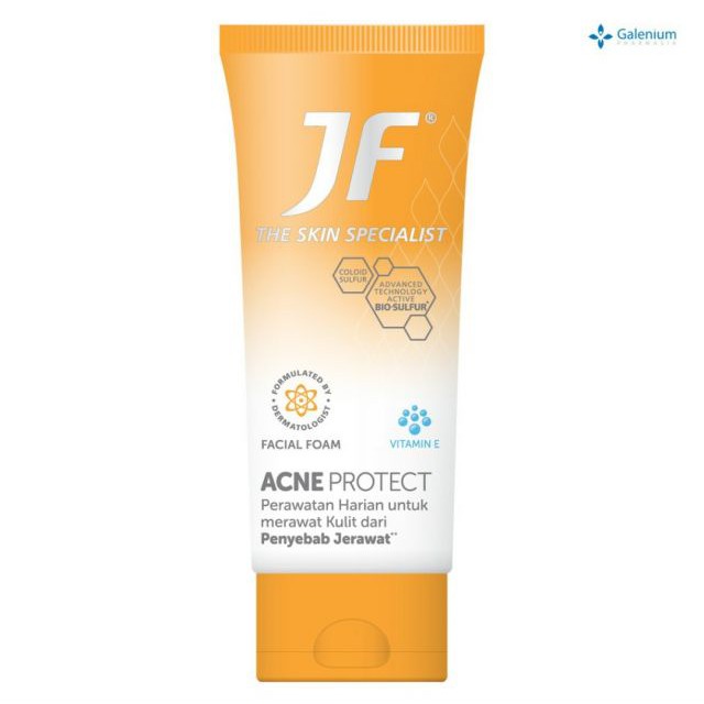 JF Sulfur Acne Protect Facial Foam 70 gr