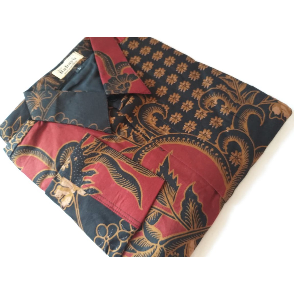 PROBOSETO kemeja batik pria katun sragenan furing modern ORIGINAL by FLORIST