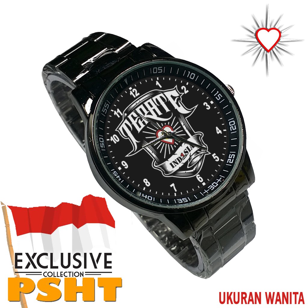 JamTangan PSHT - Persaudaraan Setia Hati Terate (Sepasang/Ukuran Pria/Wanita) Motif 5