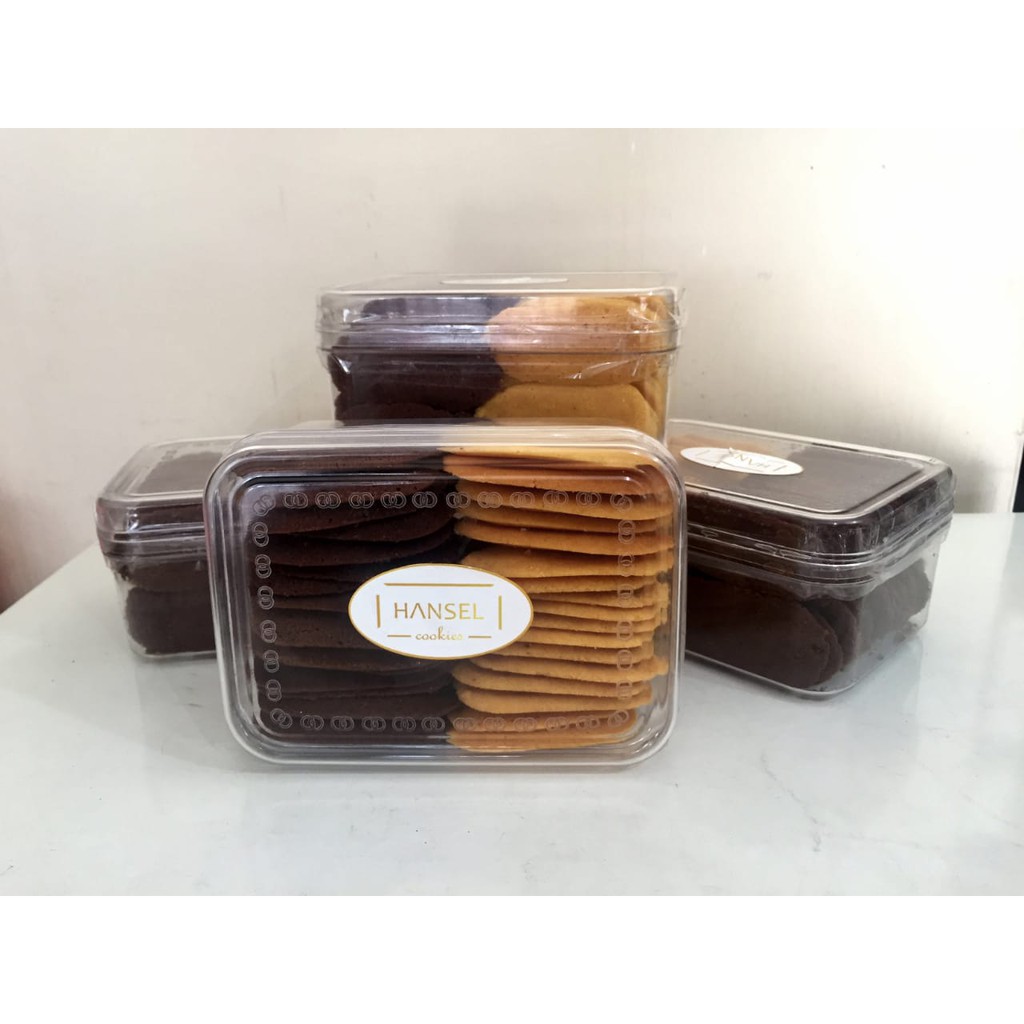 

Kue Kering Lidah Kucing Cokelat Vanilla