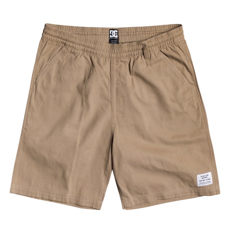 Celana Pendek DC Shoes THE MECHANIC Chino Cotton Short Khaki ORIGINAL