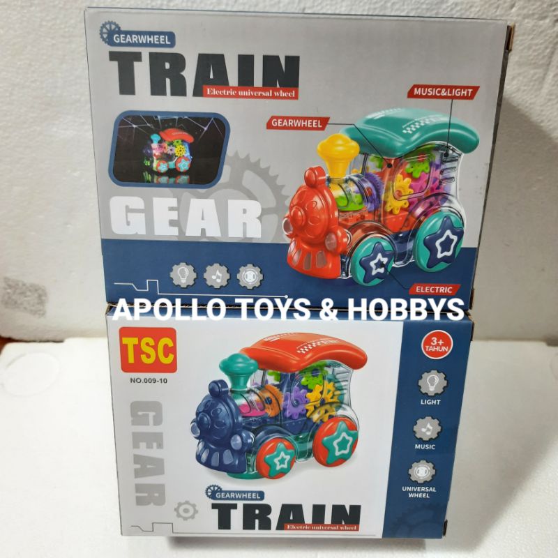 (PROMO) MAINAN ANAK KERETA &quot; SUPER GEAR WHEEL TRAIN&quot;