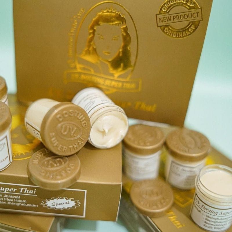 CREAM UV GOLD SUPER THAI / CREAM UV TUTUP GOLD