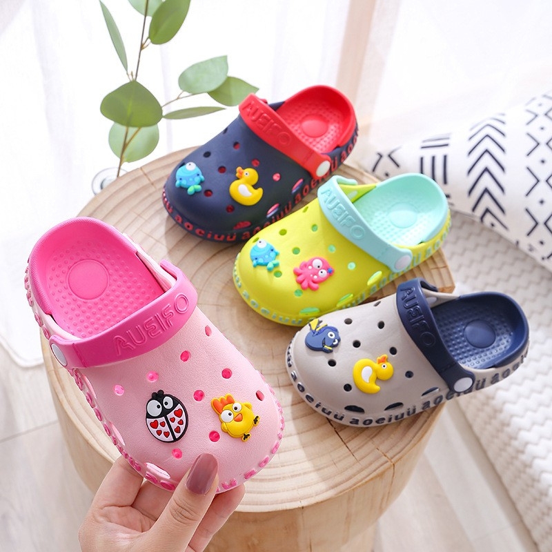 Sandal Anak AUEIFO Bahan EVA Dengan Gambar Kartun Sepatu Import