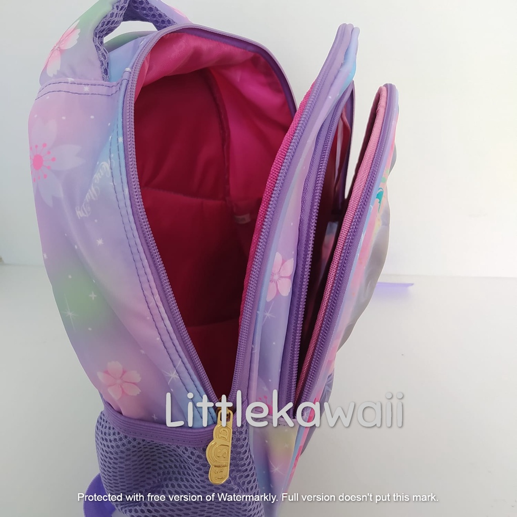 LK/Tas Ransel Sekolah Anak Emboss Hardcase Unicorn Frozen Superhero Avengers M PAUD TK SD Import