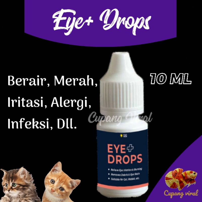 EYE PLUS DROPS - Obat Tetes Mata Anabul 10 ML CLEVER SOLUTION