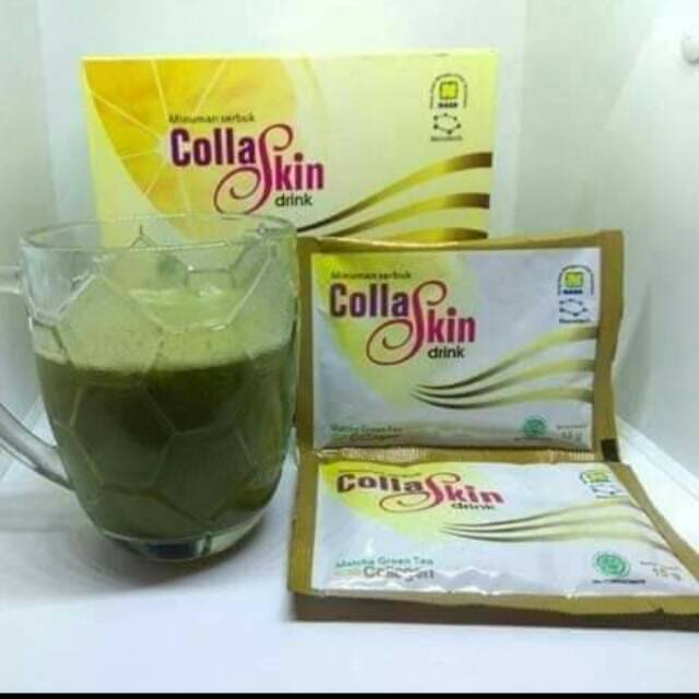 

Collaskin drink matcha