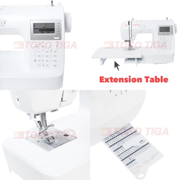 MESIN JAHIT SINGER 9100 STYLIST PORTABLE DIGITAL COMPUTERISED