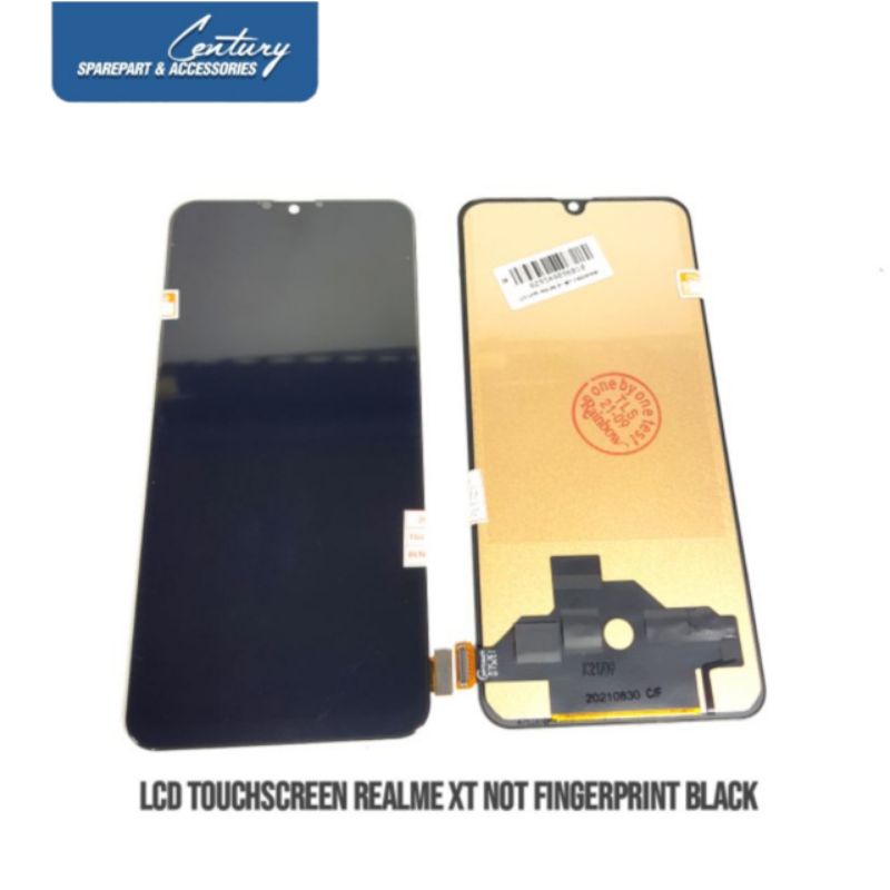 LCD TOUCHSCREEN REALME XT NOT FINGERPRINT BLACK