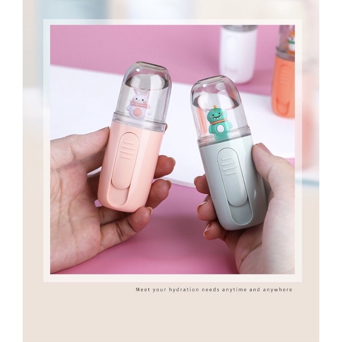 Nano spray mist mini portable karakter pelembab wajah NS01 NS02