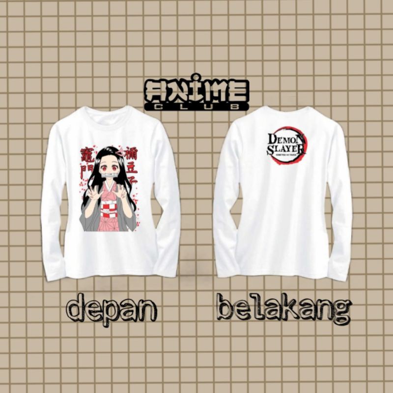 Baju Anime - LS Nezuko Kamado (Kimetsu no Yaiba)