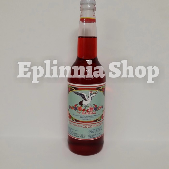 

Syrup Cap Bangau Cocopandan 620 ml - Sirup Bango