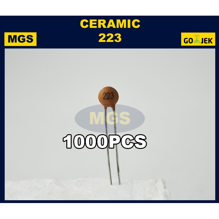 1000Pcs Kapasitor Ceramic 223