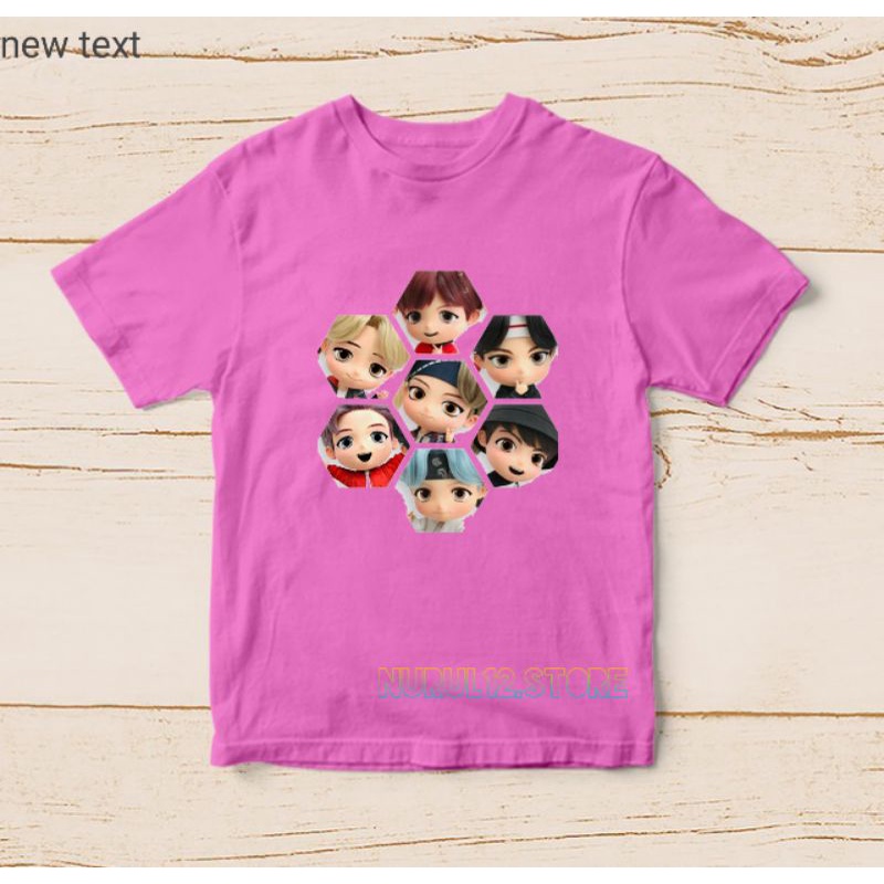 KAOS ANAK PEREMPUAN BTS