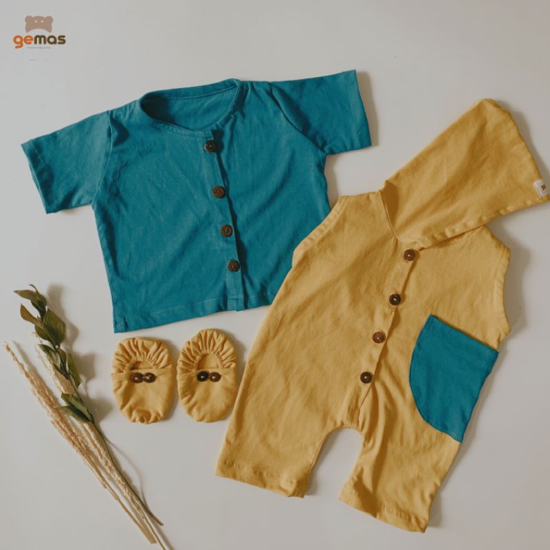 Gaga Set/Baju Bayi Lucu/Baju Bayi/Baju Bayi One Set/Baju Bayi Unisex/Hampers Bayi