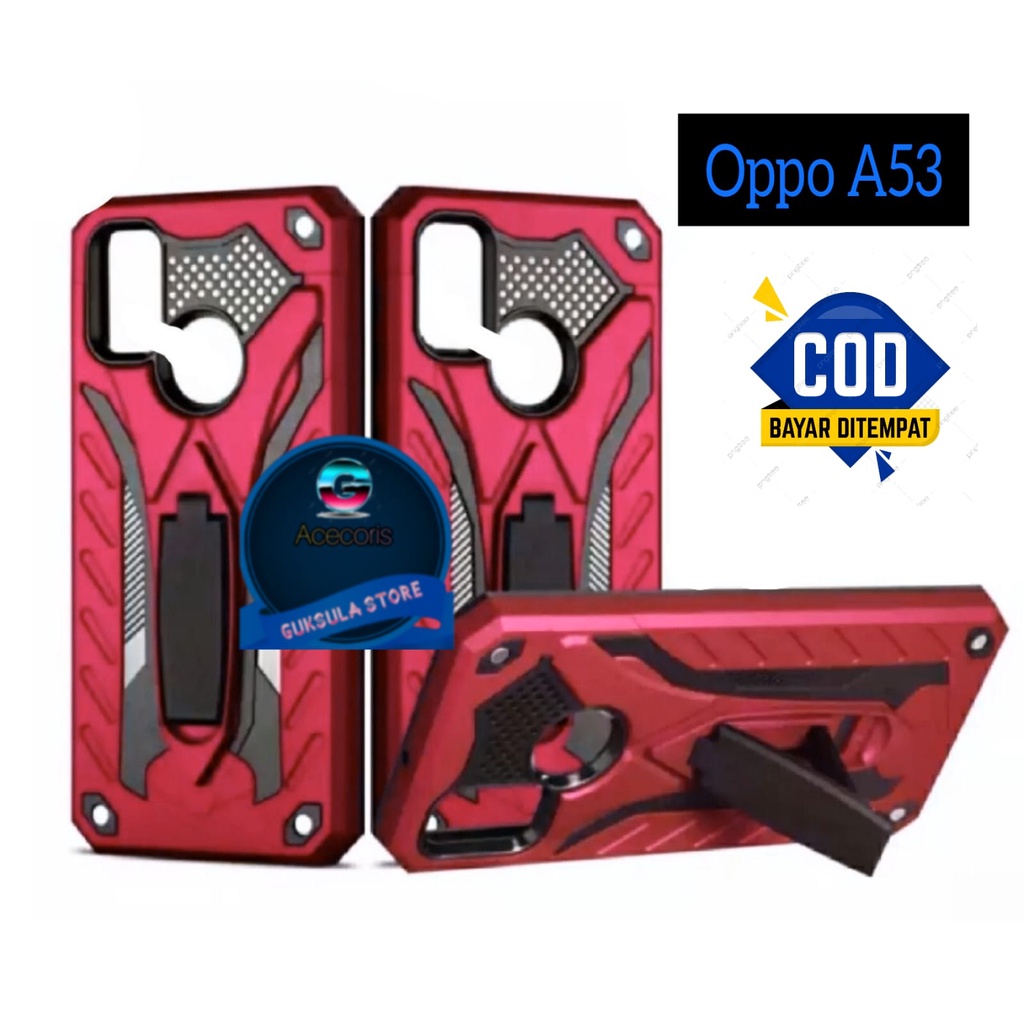 FOR ( OPPO A53 2020 ) Casing/Hardcase Phantom Robot Kick Standing