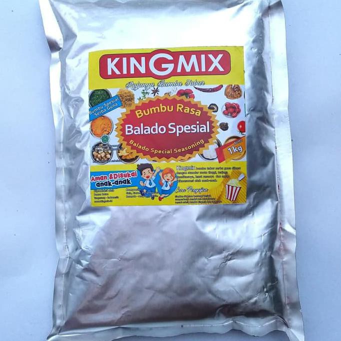 

BUMBU TABUR KINGMIX BALADO SPECIAL 1KG