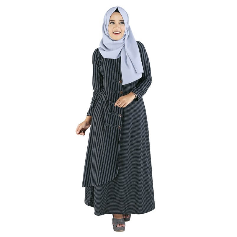 DM-- Gamis / Pakaian Muslim Wanita - RWH 011 Belanja Yuuk :)