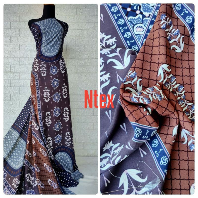 Kain Maxmara Motif Melati harga per setengah meter