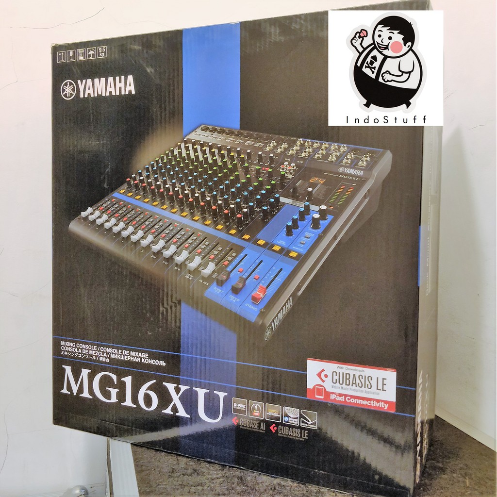 Yamaha Mg16xu Original Garansi Resmi Mixer 16 Channel Mg 16xu Shopee Indonesia