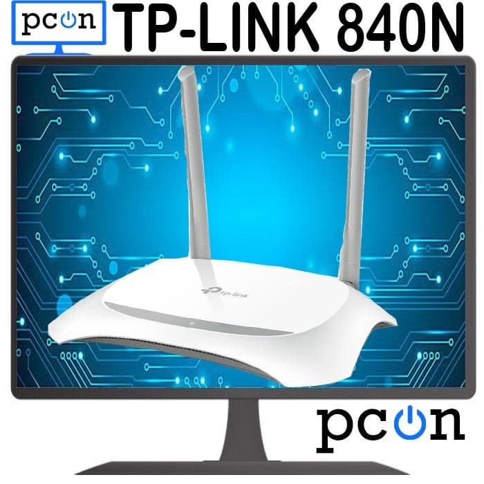 TP-LINK TL-WR840N (V2) :  300Mbps Wireless N Router TPLINK / TP LINK