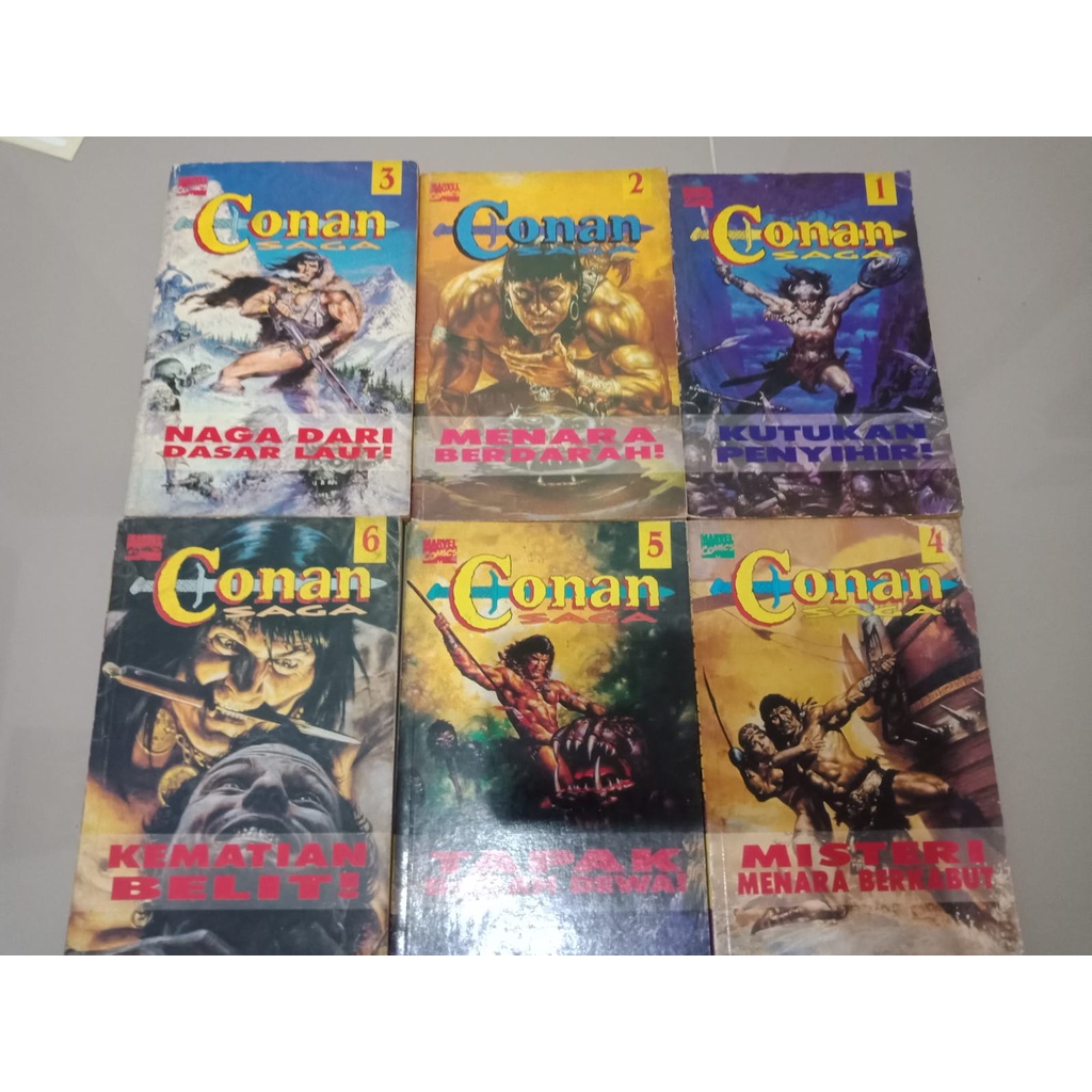 Marvel Comics - CONAN SAGA 1-6 Tamat