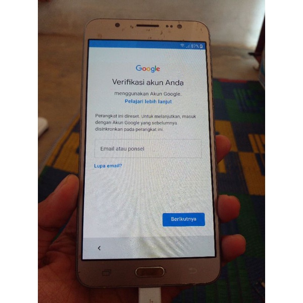 lcd samsung j7 2016 ori copotan