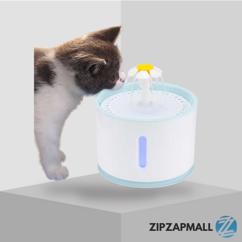 Water Dispenser Fountain Tempat Minum Kucing Pet Anjing Otomatis Air Mancur Anti Tumpah Anti Semut